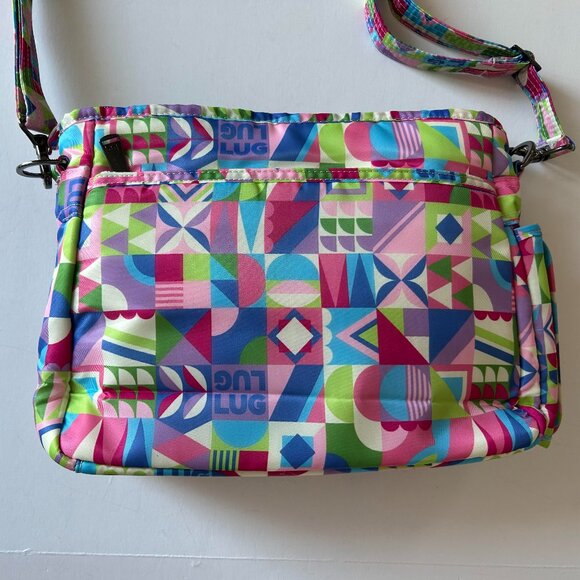 Lug Shimmy SE Crossbody Bag Small World Multi Disney Print NWOT - Picture 9 of 9